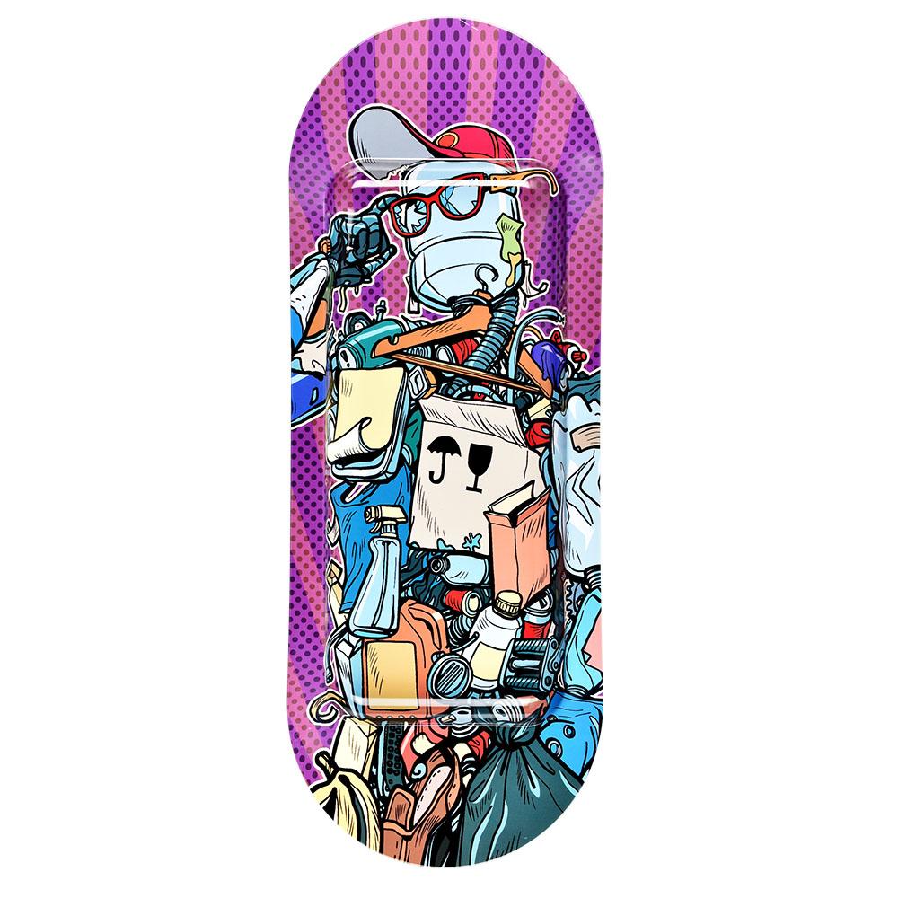 Pulsar SK8Tray Rolling Tray w/ Lid | Garbage Man - Headshop.com