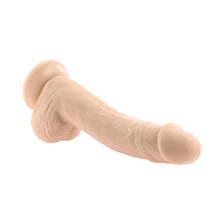 Selopa Natural Feel Flexskin Bendable Dildo with Moving Material 7 in. Light - Headshop.com