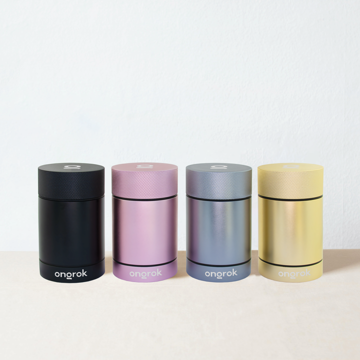 Ongrok Aluminum Metal Storage Jar - Headshop.com