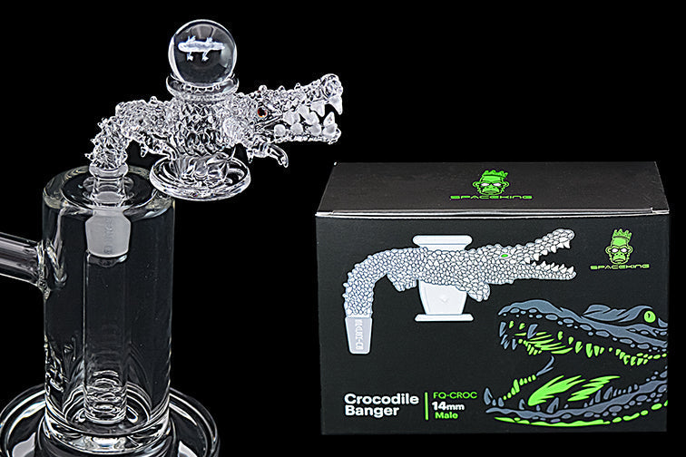 Space King Crocodile Banger - Handmade - Headshop.com