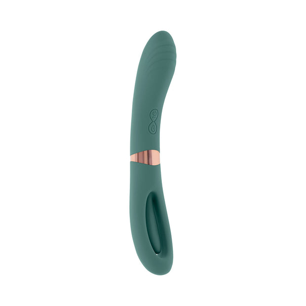Evolved Chick Flick Rechargeable Vibrator with Flicker Silicone Mint - Headshop.com