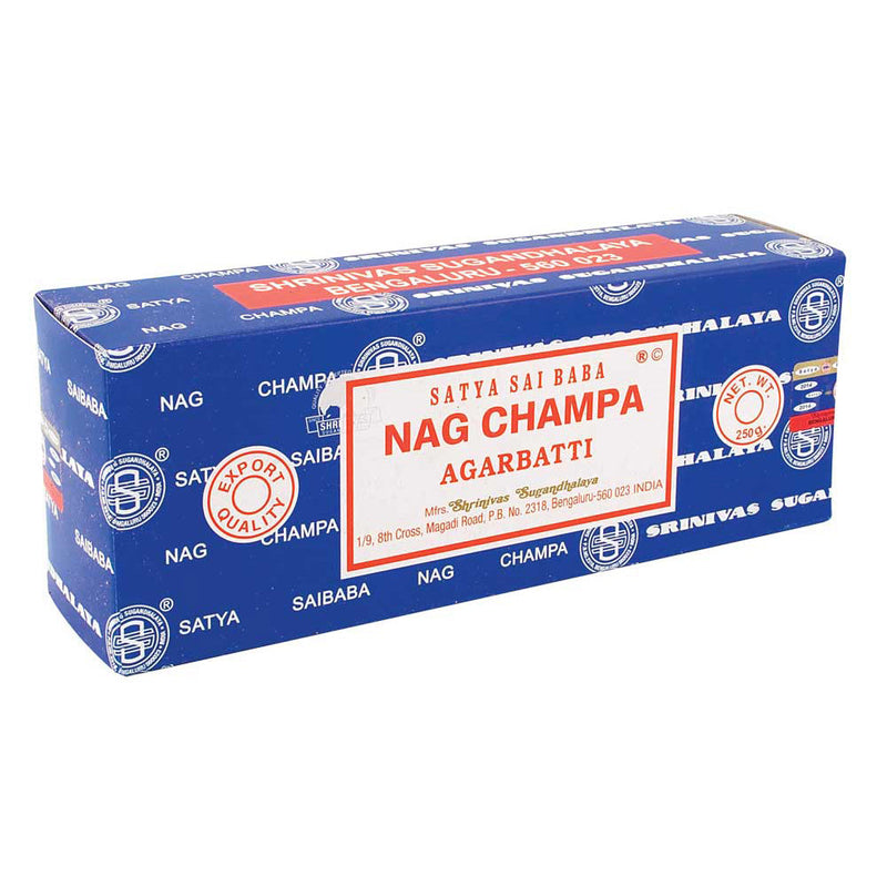 4 Pack - Satya Nag Champa 250g Incense Sticks (1000g total) - Headshop.com