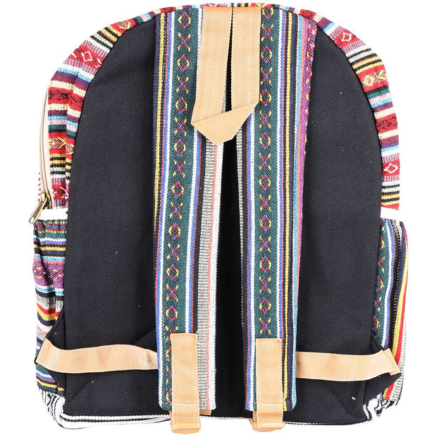 Threadheads Hemp Leaf Patched Backpack - 14"x17" - Headshop.com