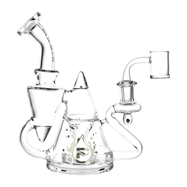 Pulsar Tea Pot Recycler Rig - 7.75" / 14mm F / Clear Pulsar Tea Pot Recycler Rig - 7.75" / 14mm F / Clear
