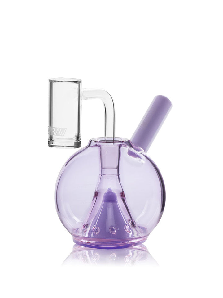 GRAV® Limited Edition Lavender Globe Rig - Headshop.com