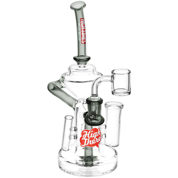 High Times x Pulsar High There! All in One Recycler Dab Station - 8.25" / 14mm F High Times x Pulsar High There! All in One Recycler Dab Station - 8.25" / 14mm F