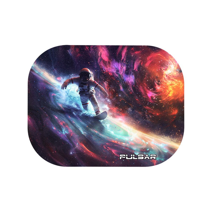Pulsar Mini Magnetic Rolling Tray Lid - Astro Surfer / 7"x5.5" - Headshop.com