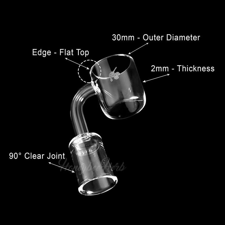 HONEY BUCKET QUARTZ BANGER - 90° DEGREE | YL - Headshop.com