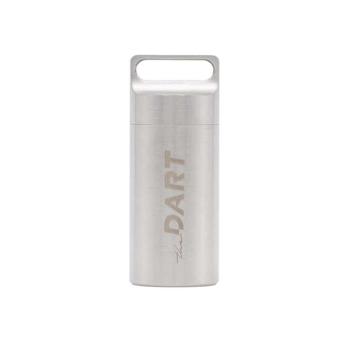 Dart Premium Smell Proof Canister (Silver) - Headshop.com
