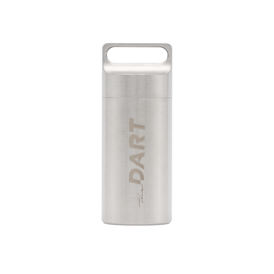 Dart Premium Smell Proof Canister (Silver) - Headshop.com