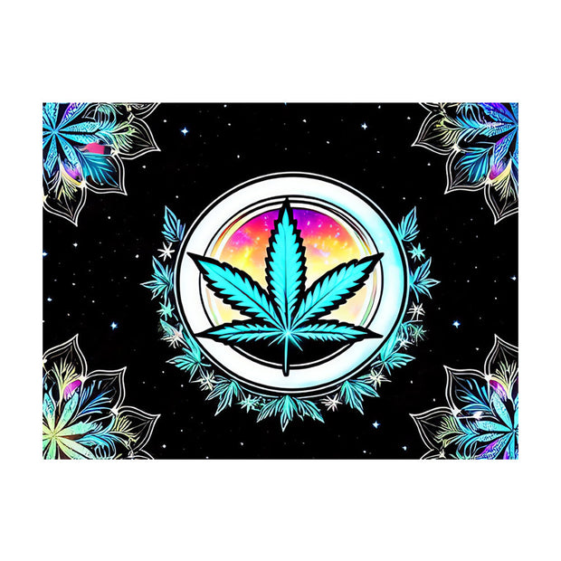 MJ Galaxy Black Light Reactive Wall Tapestry - 81"x53" - Headshop.com