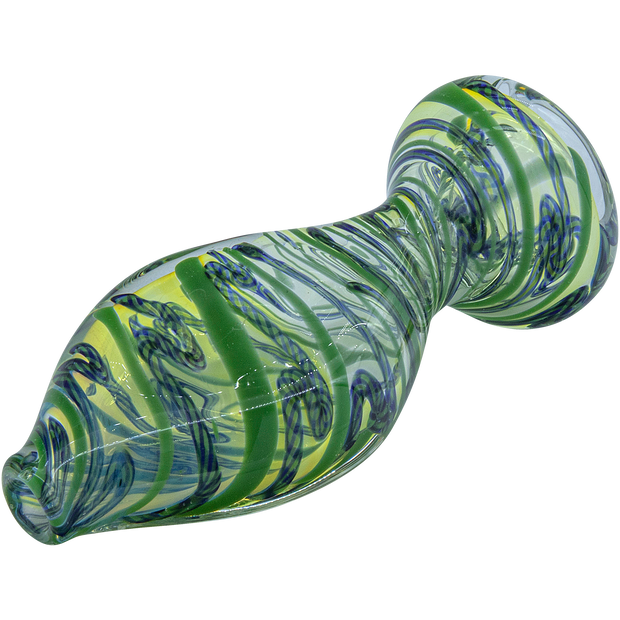 LA Pipes "Flat Belly" Inside-Out Chillum - Headshop.com