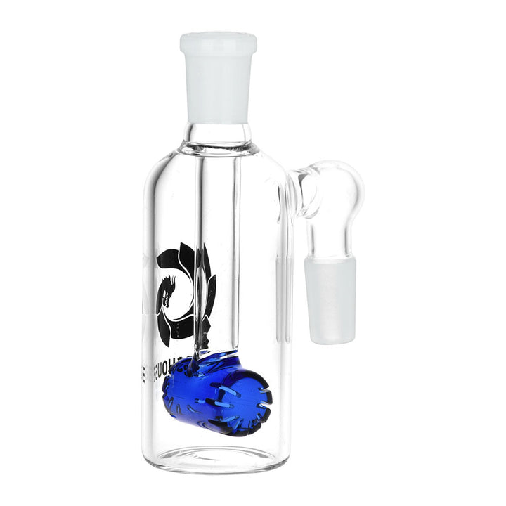 Glass House Barrel Diffuser Glass Ash Catcher - 14mm M / 90D / Colors Vary - Headshop.com
