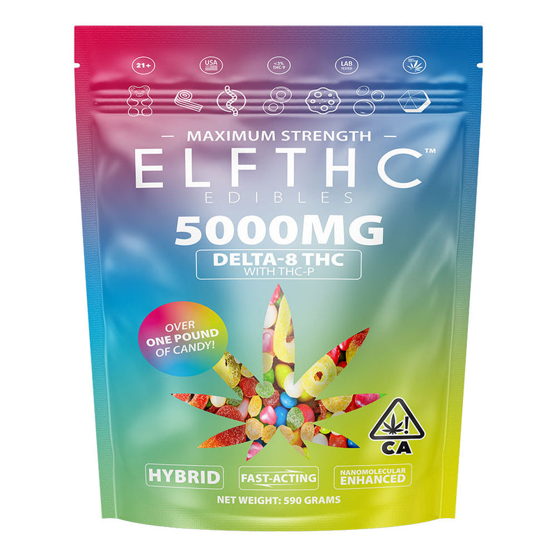 ELFTHC Maximum Strength D8 + THCP Edibles Party Pack - 5000mg - Headshop.com