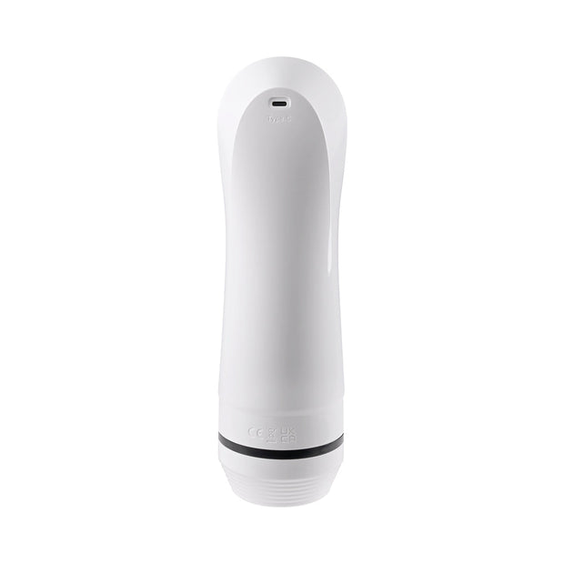 Zero Tolerance Stroking Buddy Rechargeable Vibrating Stroker White - Headshop.com