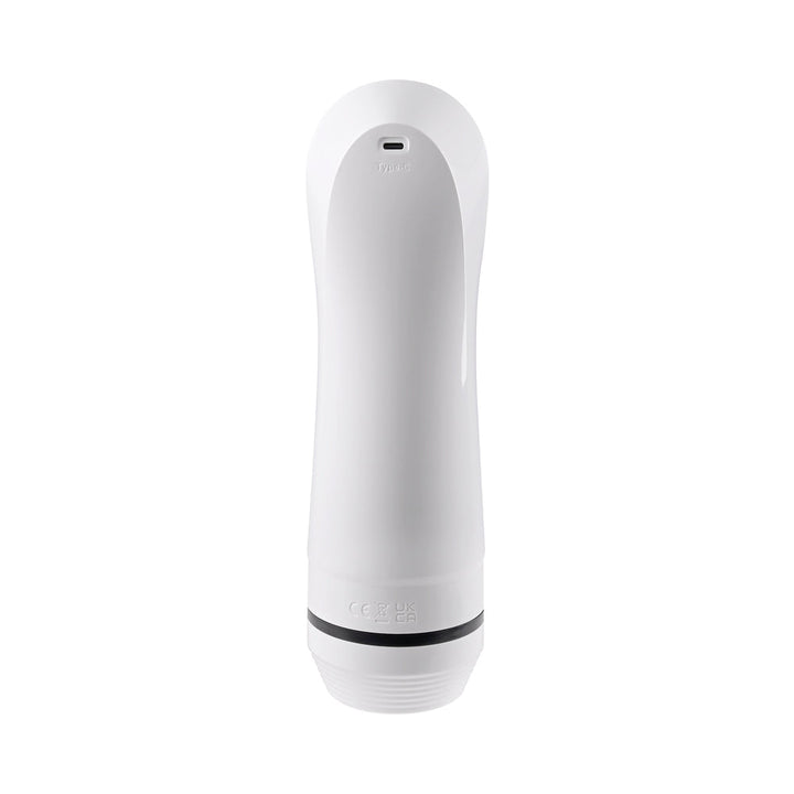 Zero Tolerance Stroking Buddy Rechargeable Vibrating Stroker White - Headshop.com