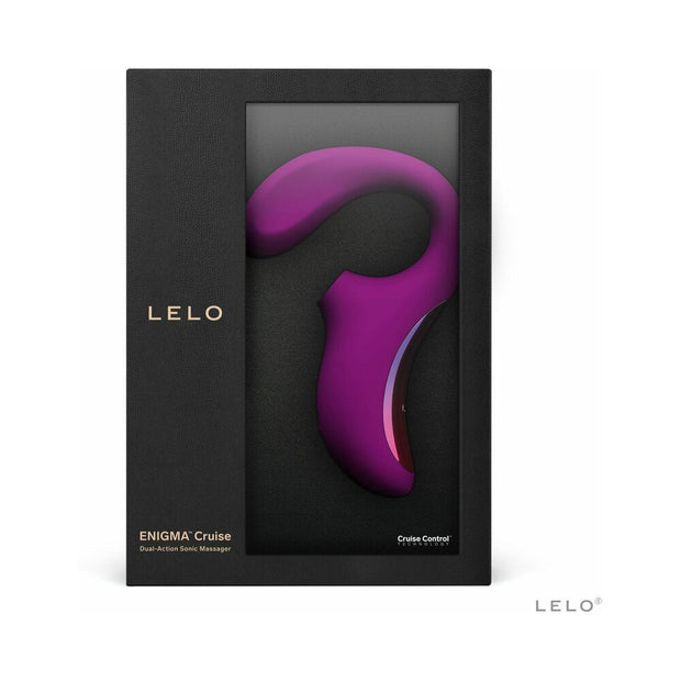 LELO ENIGMA CRUISE Suction Dual Stimulator Deep Rose - Headshop.com