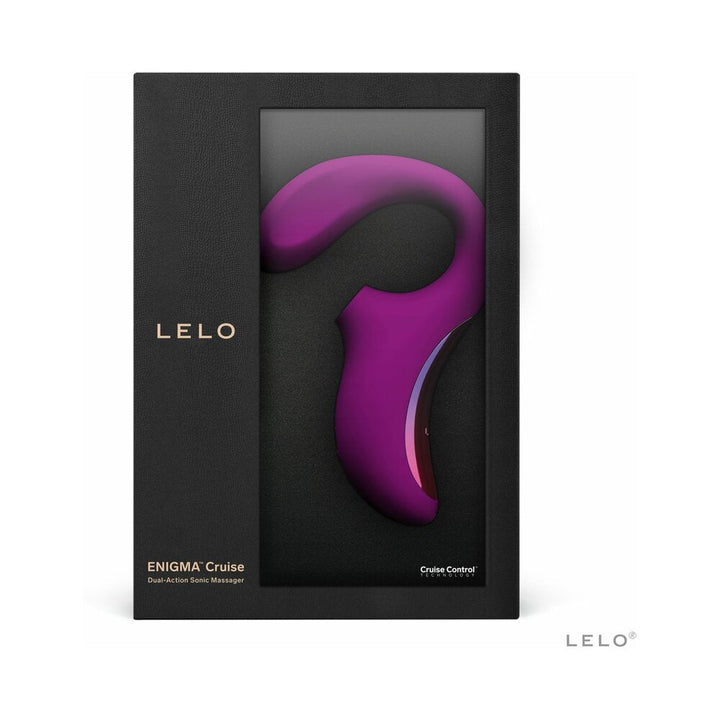 LELO ENIGMA CRUISE Suction Dual Stimulator Deep Rose - Headshop.com