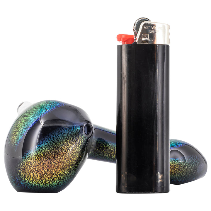 LA Pipes Galaxy Dichroic Drooper Hand-Pipe - Headshop.com