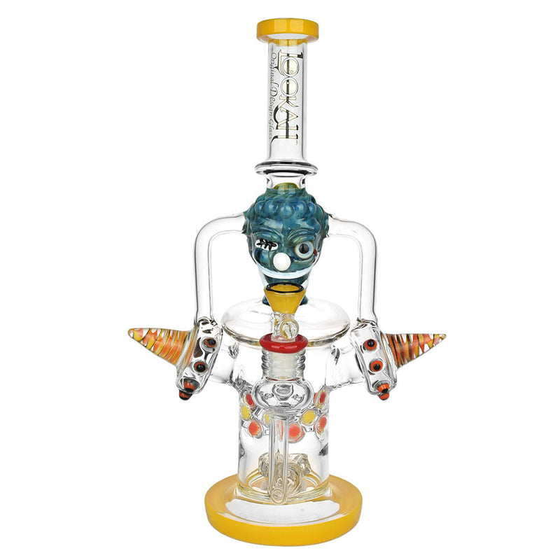 Lookah Crazy Clown Recycler Water Pipe - 13" / 14mm F - Headshop.com