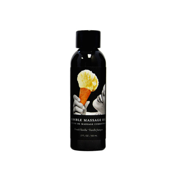 Earthly Body Edible Massage Oil Vanilla 2oz Earthly Body Edible Massage Oil Vanilla 2oz