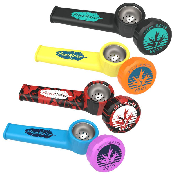 PieceMaker Karma Silicone Hand Pipe | 3.5" PieceMaker Karma Silicone Hand Pipe | 3.5"
