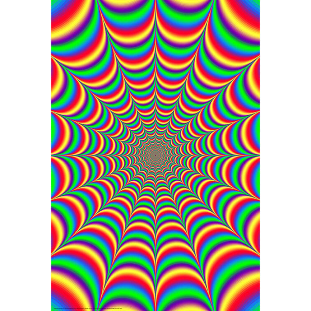 Fractal Illusion 2.0 Poster | 24" x 36" - Headshop.com