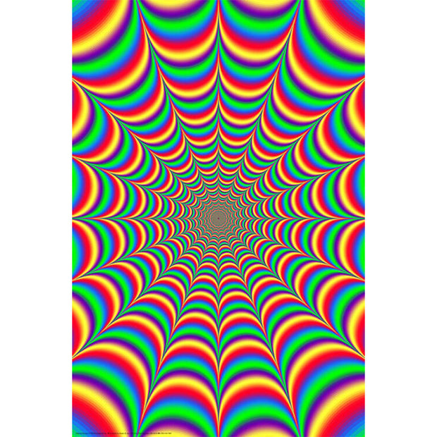 Fractal Illusion 2.0 Poster | 24" x 36" - Headshop.com