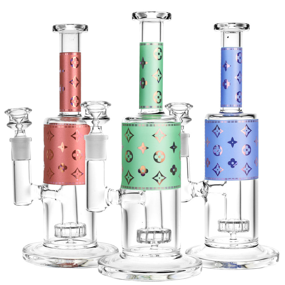 High Fashion Water Pipe - 9.5" / 14mm F / Colors Vary - Headshop.com