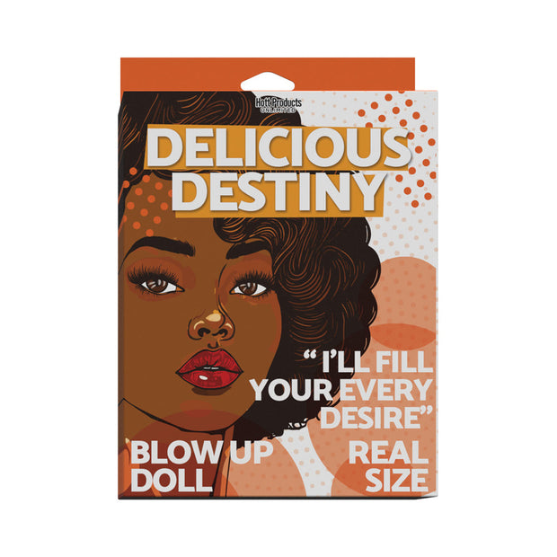 Delicious Destiny Blow Up Doll Brown - Headshop.com