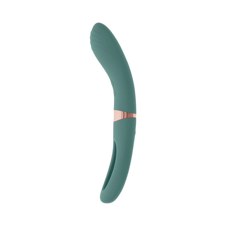 Evolved Chick Flick Rechargeable Vibrator with Flicker Silicone Mint - Headshop.com