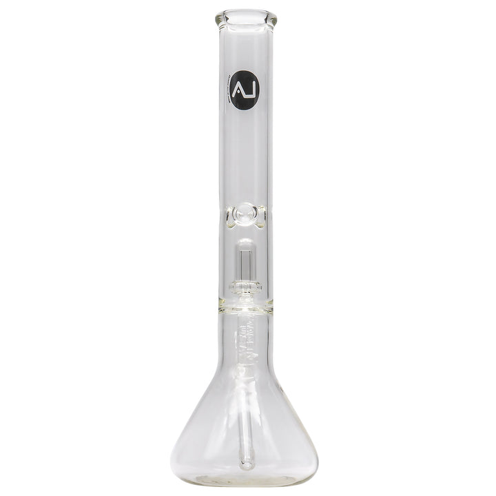 LA Pipes Thick Glass Beaker Showerhead Perc Bong - Headshop.com