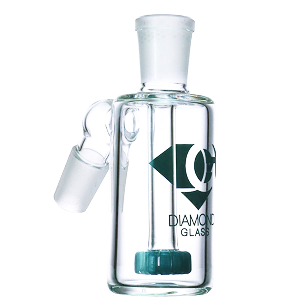 Diamond Glass Diamond Jewel Ashcatcher | 14mm Male - Headshop.com