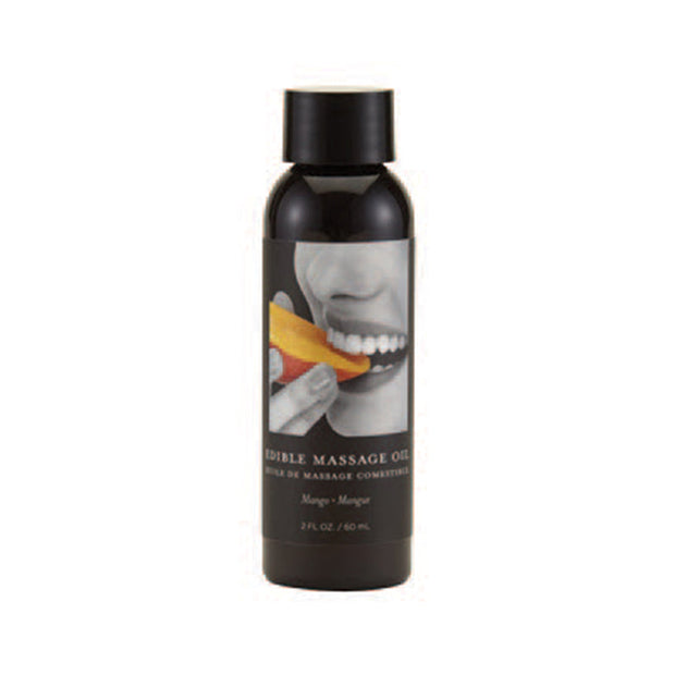 Earthly Body Edible Massage Oil Mango 2oz - Headshop.com
