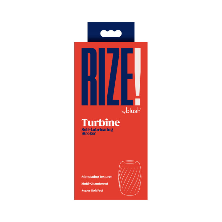 Rize Turbine Self-Lubricating Stroker Blue - Headshop.com