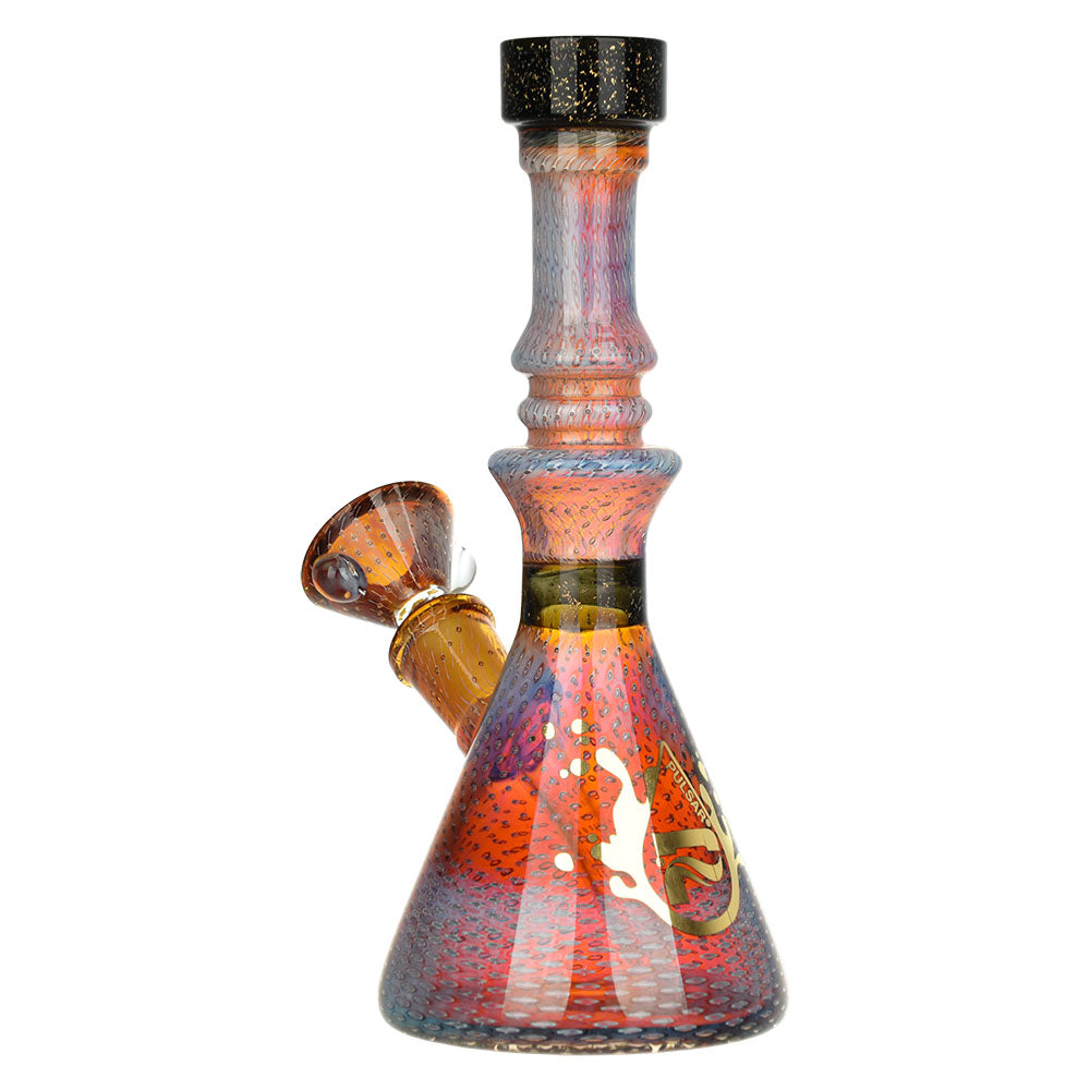 Pulsar Heady Bubble Matrix Beaker Water Pipe w/ Dichro | 7" | 14mm F - Headshop.com