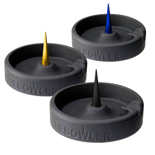 Debowler Minimalist Silicone Ashtray - 4.25" / Colors Vary - Headshop.com