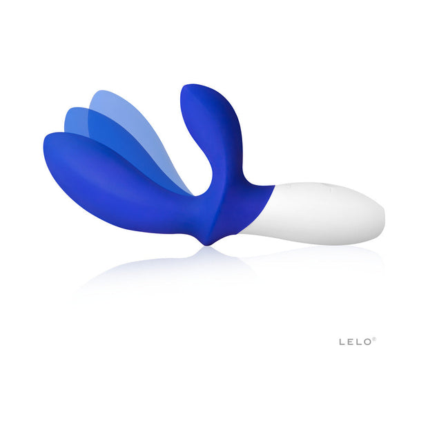 LELO LOKI WAVE Rechargeable Dual Stimulation Prostate Vibrator Federal Blue - Headshop.com