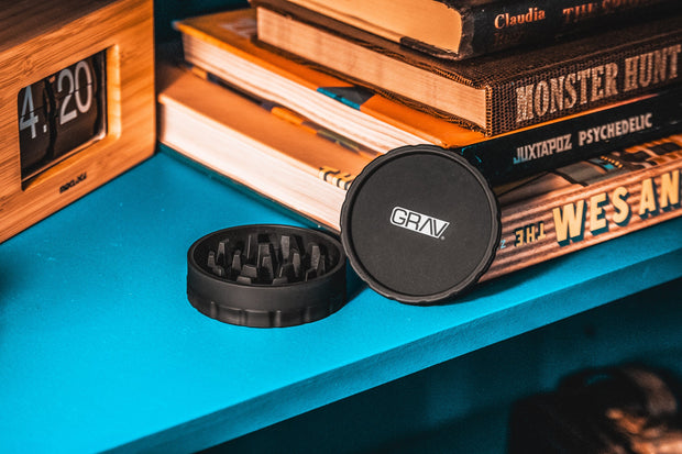 GRAV® Hemp Plastic 2-piece Grinder - Headshop.com