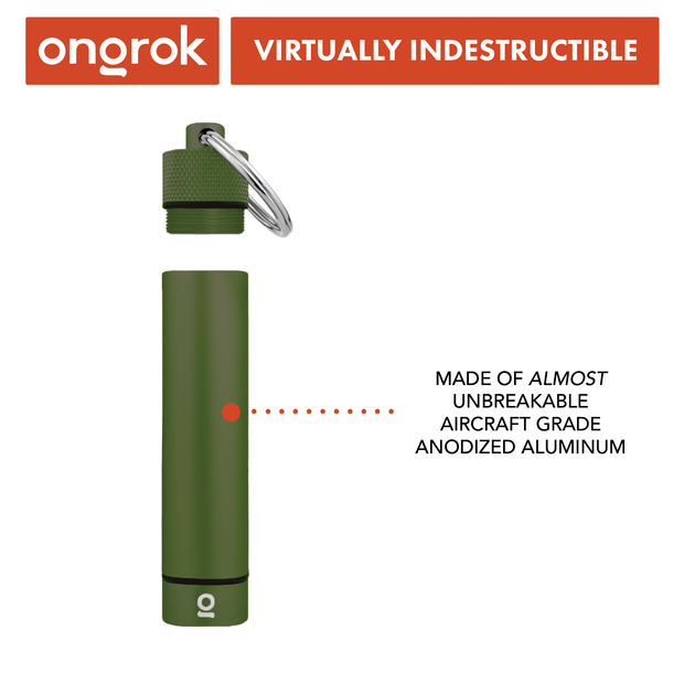 Ongrok Aluminum Storage Keychain - Headshop.com