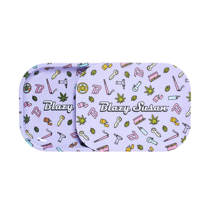 Blazy Susan Rolling Tray (with Lid)
