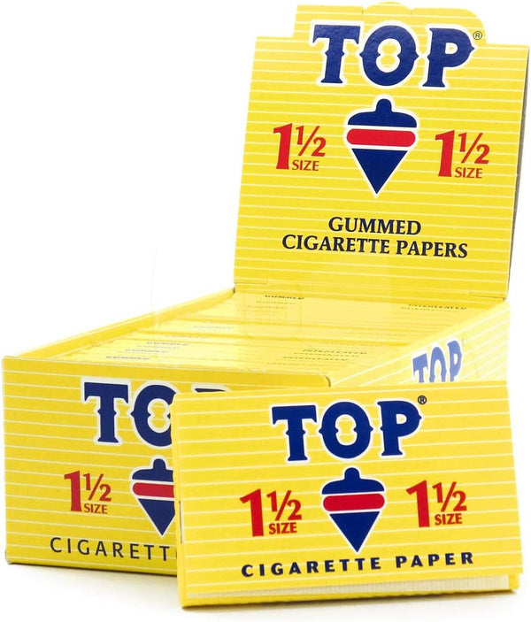 TOP Fine Gum Rolling Papers - Single Wide 24pcs TOP Fine Gum Rolling Papers - Single Wide 24pcs