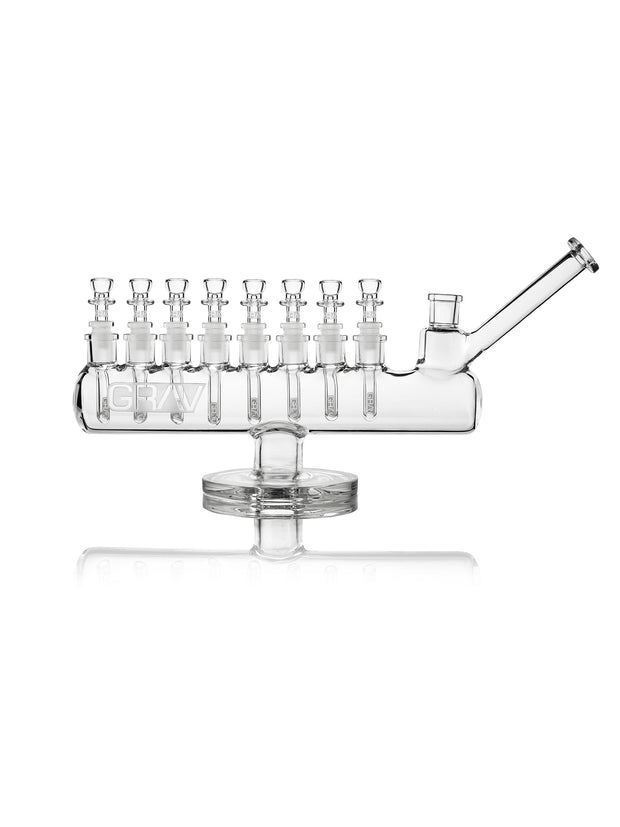 GRAV® Clear Menorah - Headshop.com