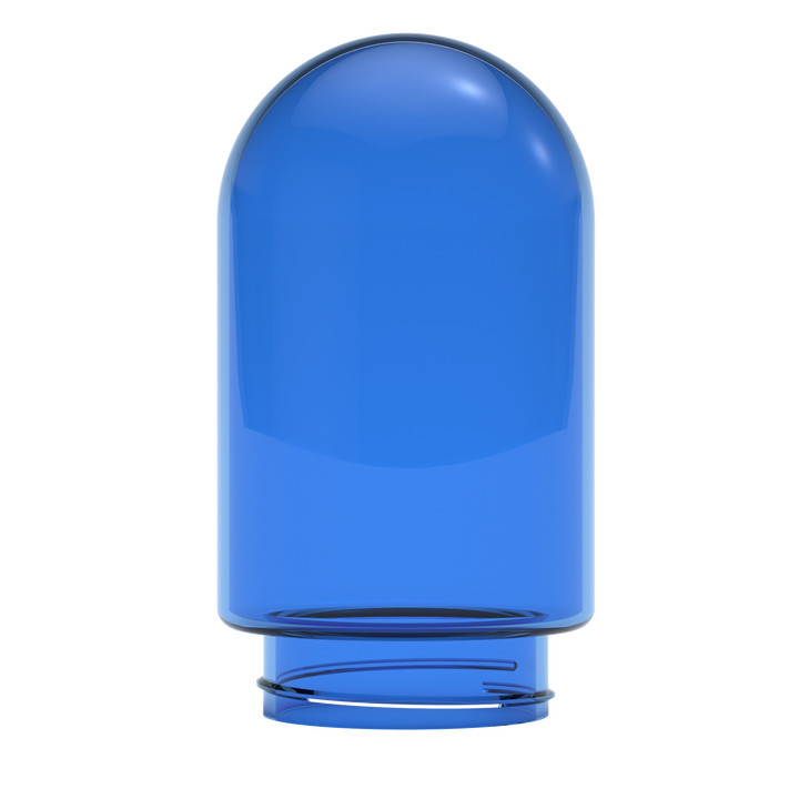 Stündenglass Single Blue Glass Globe (Large) - Headshop.com