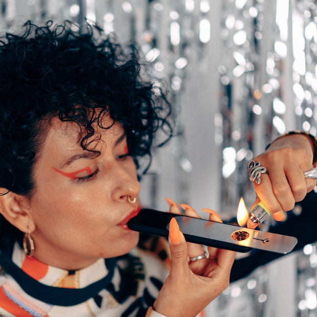 TOP Secret with Silver Evolution Slider - Headshop.com