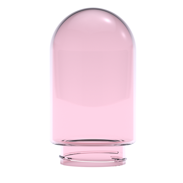 Stündenglass Single Pink Glass Globe (Large) - Headshop.com