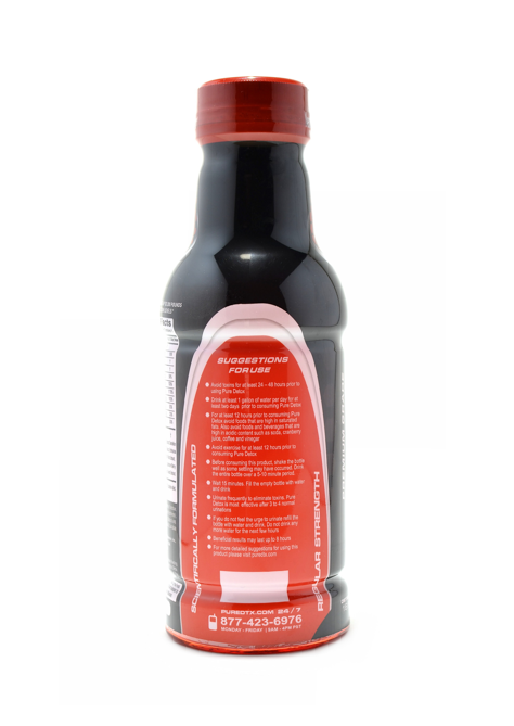 Pure Detox Regular Strength 16oz -Fruit Punch - Headshop.com