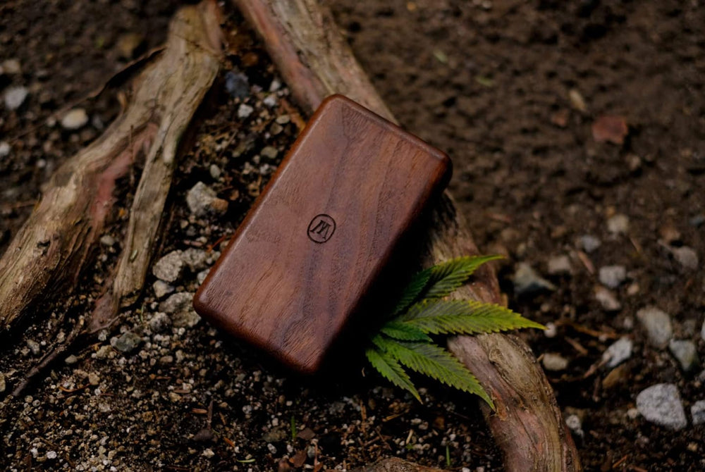 Marley Natural American Black Walnut Case - Headshop.com