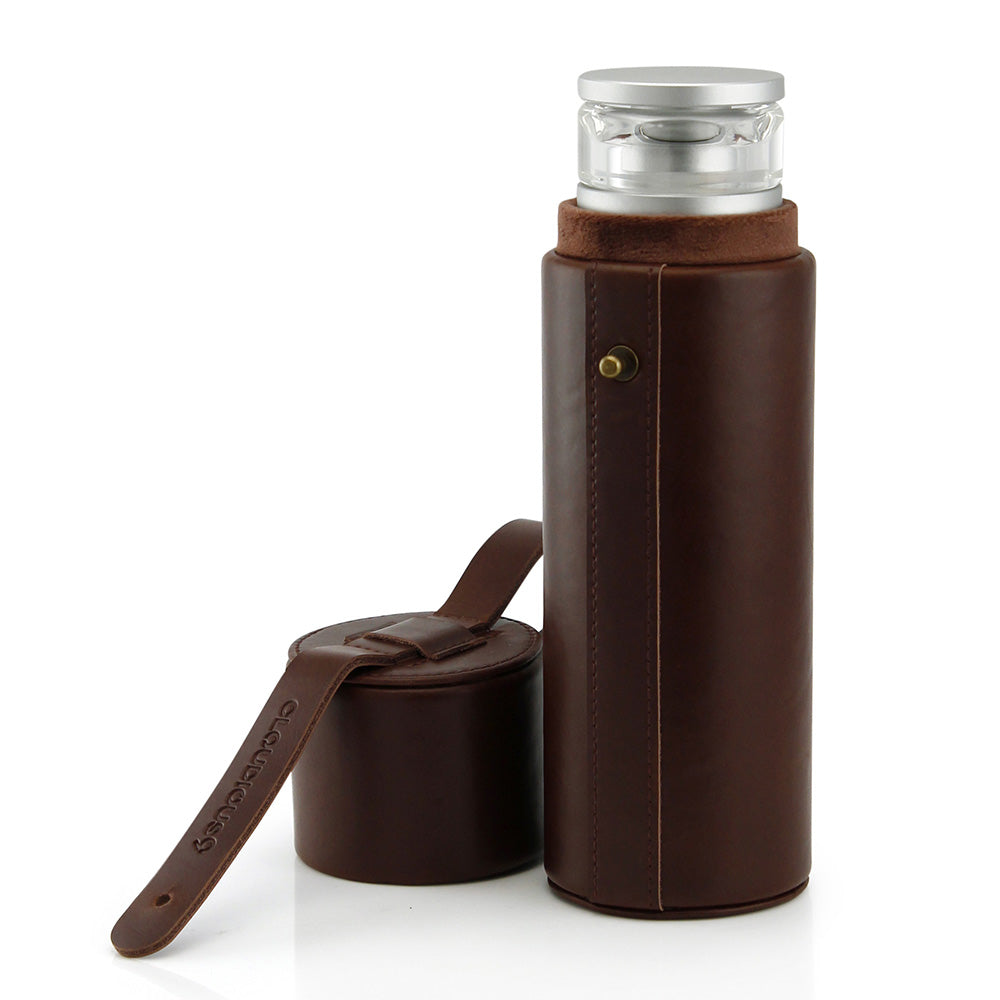 Hydrology9 Leather Carrying Case - Dark Brown - Headshop.com