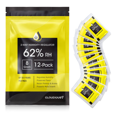 62% 2-Way Humidity Pack Regulator - 12 Count - Headshop.com